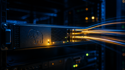 A glowing PHP elephant silhouette stitched into a long-running runtime, with several requests flowing through one persistent application instance instead of separate request lifecycles