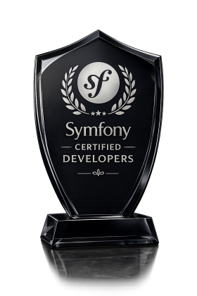 Symfony SensioLabs Certified Developer badge