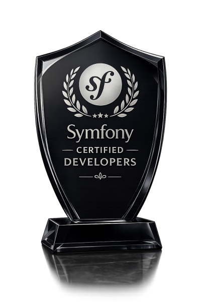 Σήμα Symfony SensioLabs Certified Developer